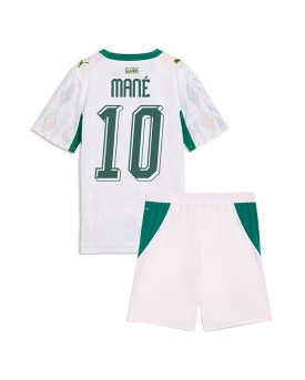 Billige Fotballdrakt Senegal Sadio Mane #10 Replika Hjemmedraktsett Barn VM 2026 Kortermet (med bukser)